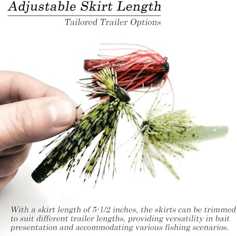 Ned Rig Kit with Ned Rig Jig Heads Hook Bait Worm for Bass Fishing - Image 5