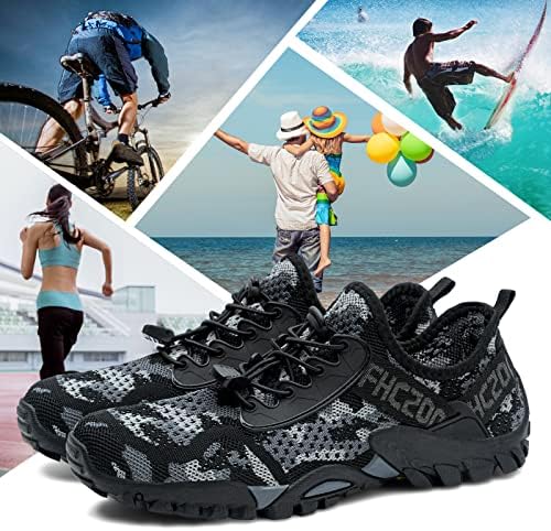 SOBASO Water Shoes Women Men Quick Drying Swim Beach Aqua Shoes for Water Sport Diving Hiking Sailing Travel - Image 2
