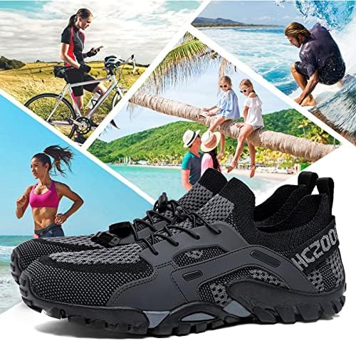SOBASO Water Shoes Women Men Quick Drying Swim Beach Aqua Shoes for Water Sport Diving Hiking Sailing Travel - Image 2