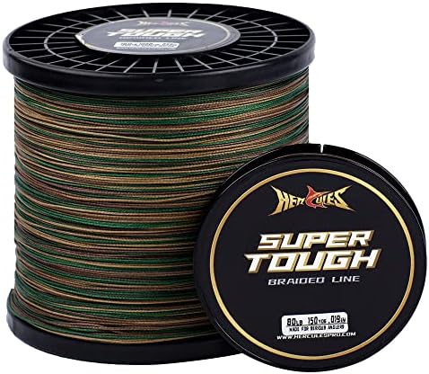 HERCULES Super Tough Braided Fishing Line, 4 lb - 160 lb Braid Lines by HERCULES