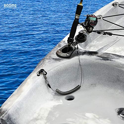 Booms Fishing T02 Fishing Pole Tether, Kayak Paddle Leash, Paddle Board Fishing Accessories, Heavy Duty Fishing Lanyard for Fishing Tools/Rods/Paddles - Image 3