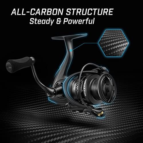 Piscifun Carbon X II Ultralight Spinning Reel, Light to 5.5oz - Image 3
