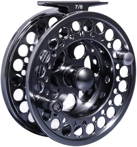TURMAX MK2 Fly Fishing Reel Combo, CNC Aluminum Large Arbor Fly Reel with 2 Extra Spools and Storage Case, Sealed Carbon Drag, Left/Right Retrieve, 5/6 and 7/8 Line Weight Options - Image 2