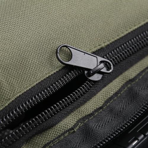M MAXIMUMCATCH Maxcatch Fly Fishing Rod Case with Reel Pouch, Complete Protection Bag for 9FT 2/4 Piece Rods (Green, For 7.5' 4sec Fly Rod Length: 25.9'') - Image 6