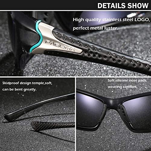 FAGUMA Sports Polarized Sunglasses For Men UV400 Protection - Image 5