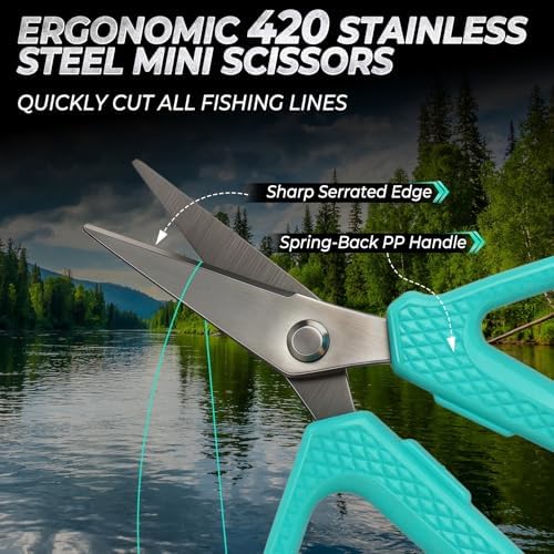 Jenseits Fishing Tool Kit, 420 Stainless Steel Fishing Accessories Set - Image 4