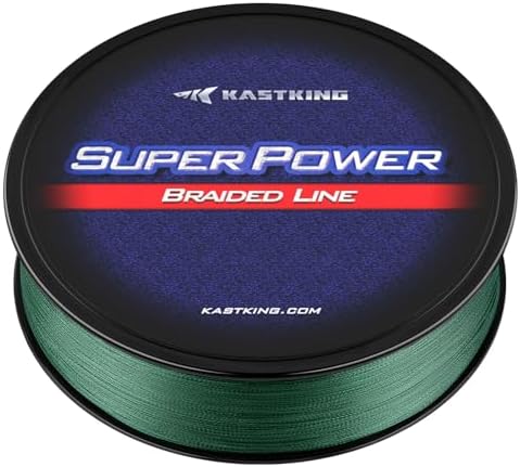 KastKing Superpower Braided Fishing Line, Abrasion Resistant Braid Line by KastKing