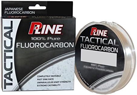 P-Line Tactical Premium Flurorcarbon 200 Yard, Filler Spool by P-Line