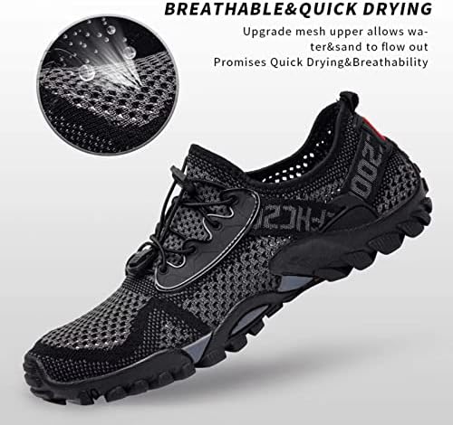 SOBASO Water Shoes Women Men Quick Drying Swim Beach Aqua Shoes for Water Sport Diving Hiking Sailing Travel - Image 3