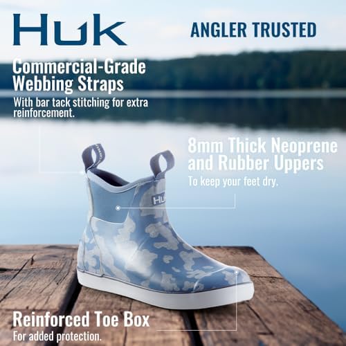 HUK mens Rogue Wave Shoe, High-performance Fishing & Deck Boot - Image 3