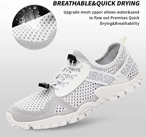 SOBASO Water Shoes Women Men Quick Drying Swim Beach Aqua Shoes for Water Sport Diving Hiking Sailing Travel - Image 2