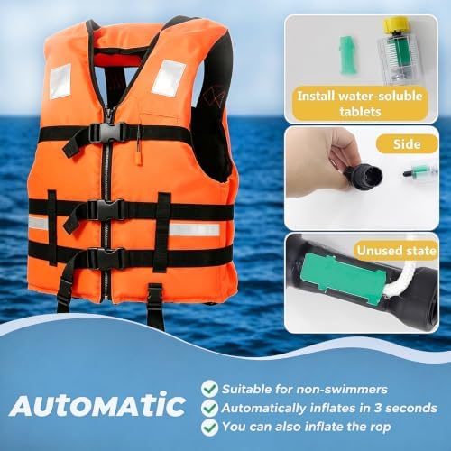 24g CO2 Cartridge for Life Vest,Accessory for C02 PFD Rearming Kit - Image 5