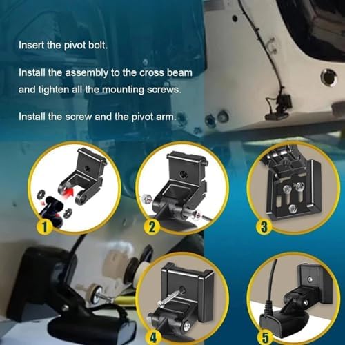 Transom Mounting Hardware Kit 7400931 for XHS Model Skimmer Transducer Fishing Accessories - Image 3