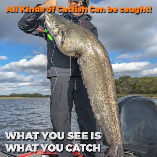 Catfish Rigs Catfish Float Rigs Catfishing Tackle Santee Rig 5/0 6/0 Circle Hooks for Peg Floats Catfish - Image 5