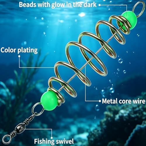 30PCS Fishing Bait Trap Cage Feeder Basket Holder Coarse Lure Feeder Carp Fishing Tackle Kit Bait Thrower, Fishing Feeder Bait Cage Lure Fish Accessories - Image 4
