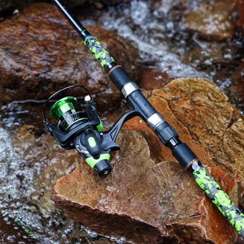 Sougayilang 3 Piece Surf Fishing Rod Combo Medium/Heavy Travel Spinning Rod with 4000/5000 Size Reel Baitfeeder Combo(9'/10'/11'12') - Image 7