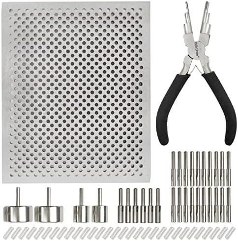 INDIVSHOW Wire Jig Kit with 6 in 1 Wire Bending Plier and Metal Pegs,Tools for Bracelet Earing Jewelry Design Making - Image 6