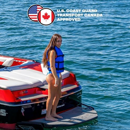 Airhead General Purpose Life Jacket for Adults & Kids - US Coast Guard Approved Life Vest for Men, Women, Youth, Child & Infant, Boating Safety PFD for Fishing & Swimming - Image 3