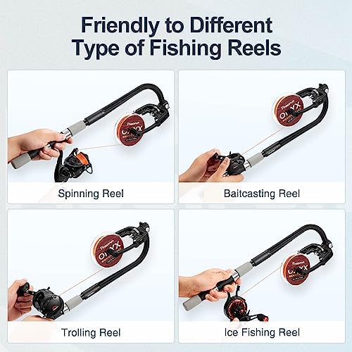 Piscifun Fishing Line Spooler, Portable Winder for Fishing Reels - Image 3