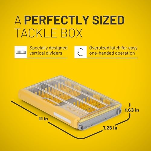 Plano EDGE Series Fishing Tackle Storage Boxes | Premium Tackle Organization with Rust Prevention, Regular (Pack of 4) - Image 6