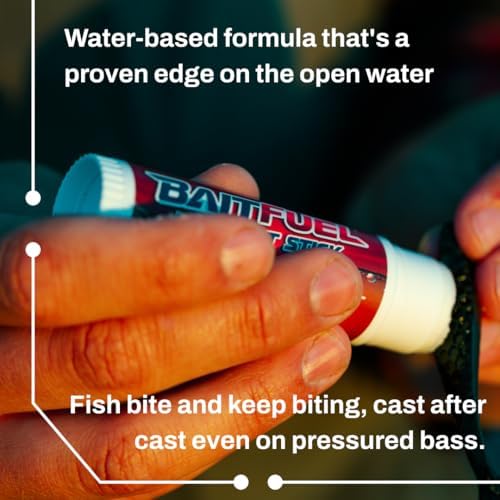 BAITFUEL X55 Freshwater Formula Hardbait Stick for Fishing: The Supercharged Fish Scent Technology with Powerful Attractants and Taste Enhancers that Fish Bite | Single - Image 4