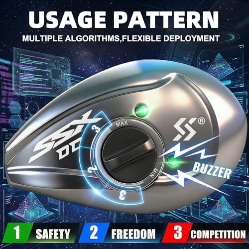 Sougayilang Baitcasting Reel with Digital Anti-Backlash Control - Smart Computer Braking System, 7.2:1 Gear Ratio, 18.5LB Max Drag-Easy Casting Baitcaster for Beginners & Bass Anglers - Image 4