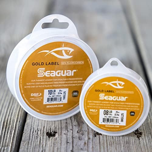 Seaguar Gold Label Fresh & Saltwater Fishing Leader Line, 100% Fluorocarbon - Image 4
