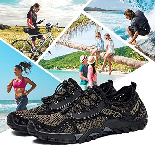 SOBASO Water Shoes Women Men Quick Drying Swim Beach Aqua Shoes for Water Sport Diving Hiking Sailing Travel - Image 2