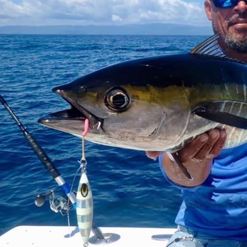 Bassrock Vertical Jigs Luminous Slow Jigging Lure for Saltwater Freshwater Fishing one Piece - Image 2