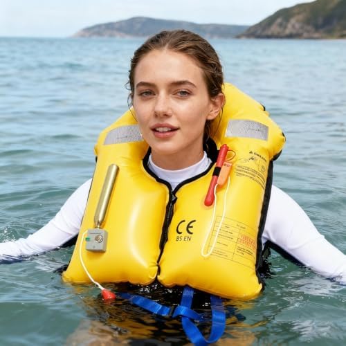Adult Inflatable Life Jacket/Kayak Buoyancy Vest | Fishing Sailboat PFD Thin Weight Suitable for up to 330 pounds - Image 6