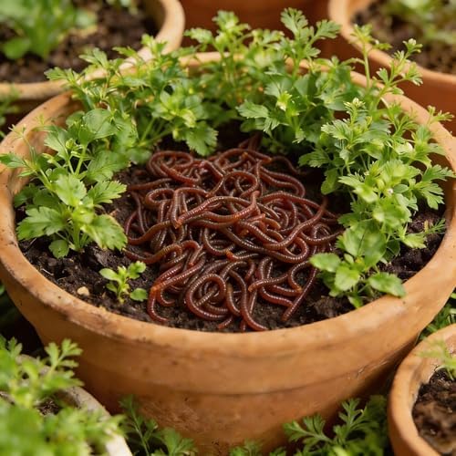 100Pcs Fake Worms Fishing Worms Soft Plastic Fishing Lures Bait Lifelike Fake Bloodworm for Freshwater Bass - Image 6
