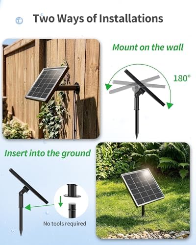 POPOSOAP Solar Pond Lights with RGB Multi-Color, 3W Underwater Solar Lights with Timer & Memory Function for Pond, Fountain, Pool, Garden, Aquarium(3 Headlamp)-P63WC - Image 3