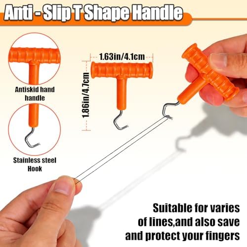 YOTO Carp Fishing Tool Kit & Equipment - Professional Baiting Rig Tools Set with Hook Needles, Bait Drill and 2 Boilie Stoppers - Multiple Styles: Standard, Silicone Grip & Night Glow - Image 4