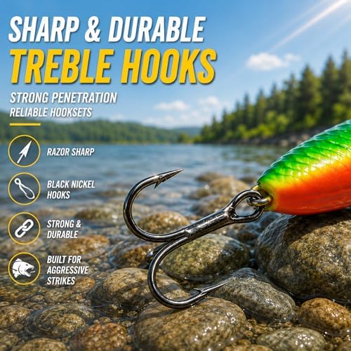 5PCS Metal Jig Fishing Lures with Box, 0.53oz for Bass & Trout - Image 4