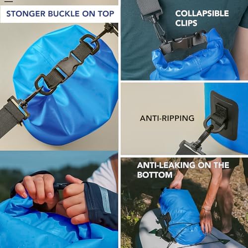 Unigear Floating Waterproof Dry Bag for Kayaking, 2L/5L/10L/20L/30L/40L - Image 4