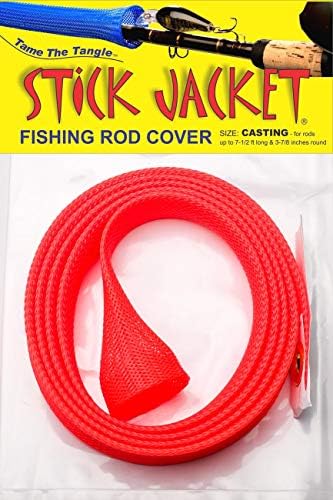 RITE-HITE Orin Briant Stick Jacket Fishing Rod Covers - Casting Stick Jacket, Comes in a Variety of Colors; Keep Your Rod Safe and from Getting Tangled by RITE-HITE