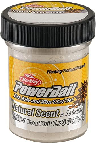 Berkley PowerBait Natural Glitter Trout Fishing Dough Bait by Berkley