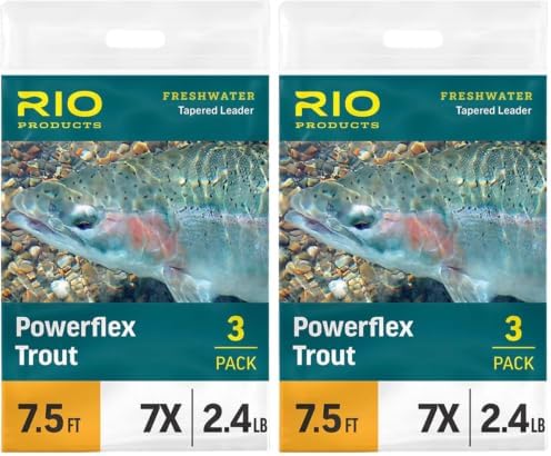 Rio Products Powerflex Trout Leader 3-Pack by RIOPRODUCTS