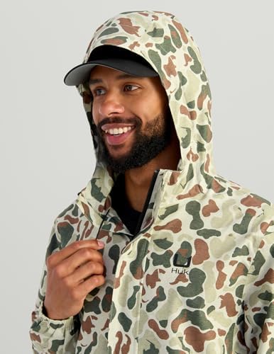 HUK Men's Storm Heavy Duty Rain Jacket 2.0, Waterproof, Windproof, Breathable Rain Coat for Fishing and Outdoor Activities - Image 4