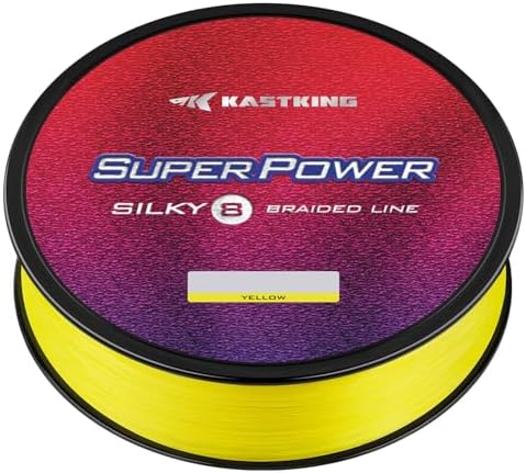 KastKing Superpower Braided Fishing Line, Abrasion Resistant Braid Line by KastKing