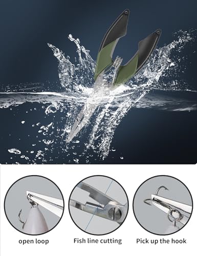 Fish Gripper 9.2",Fishing Pliers,Fishing Tool Kit - Image 6