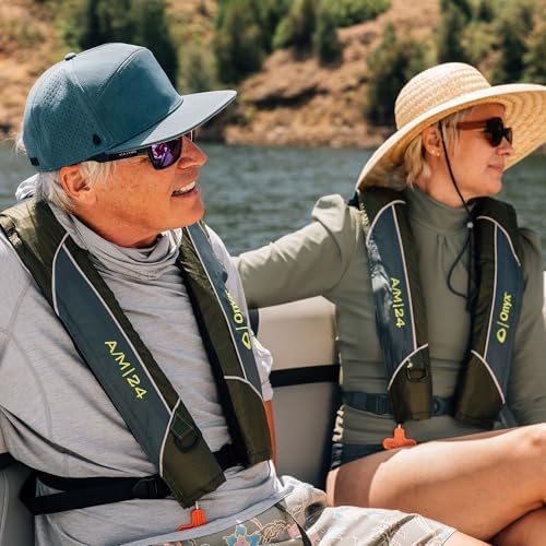 Onyx A/M-24 Automatic/Manual Inflatable Life Jacket, U.S. Coast Guard Approved, Low Profile, Compact Design, Manual Convertible Inflation Option - Image 5