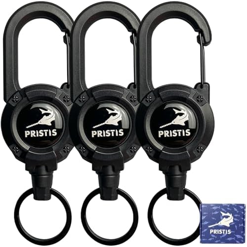 Pristis Convenient Fishing Gear Combination, 3.5 oz Saltwater Fishing Jigs & 3 Pack Heavy Duty Zinger Retractors, A Neat Option for Angler - Image 2