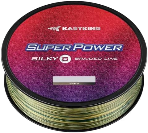 KastKing Superpower Braided Fishing Line, Abrasion Resistant Braid Line by KastKing