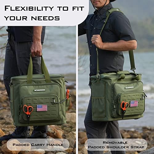 KastKing KarryAll Fishing Tackle Bag, Saltwater & Freshwater Gear Storage - Image 4