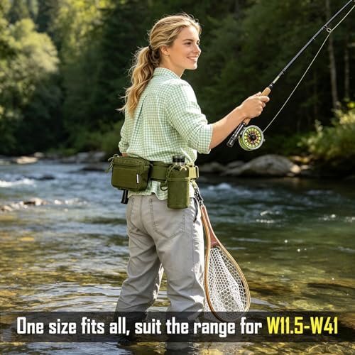 Fly Fishing Fanny Pack with Rod Holder & Adjustable Straps - Image 7