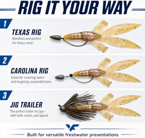5.5" Creature Bait Soft Plastic Fishing Lures - Image 3
