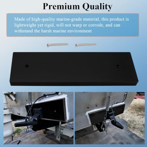 Transducer Mounting Board for Fish Finders & Transducers,12" X 3.5" X 0.75" - Image 5