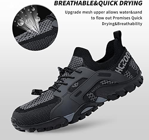 SOBASO Water Shoes Women Men Quick Drying Swim Beach Aqua Shoes for Water Sport Diving Hiking Sailing Travel - Image 3