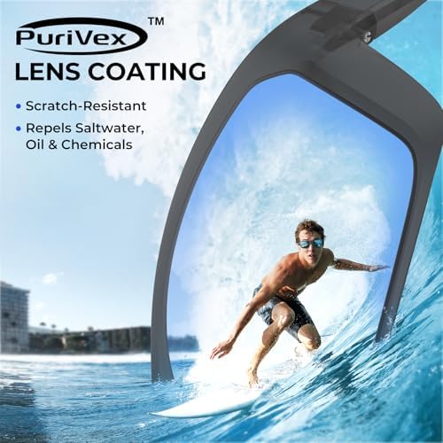 KastKing Huzzah Polarized Sport Sunglasses for Men and Women, Wrap Design - Image 2